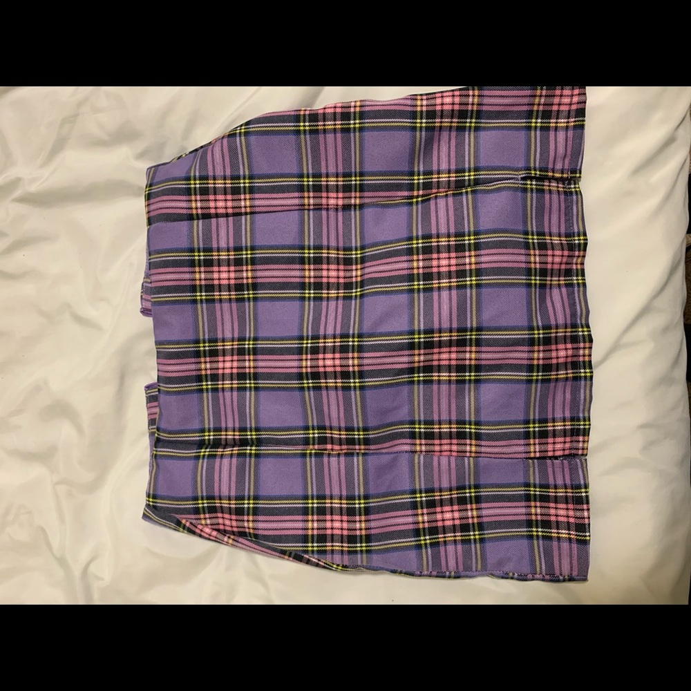 Plaid Pastel Skirt